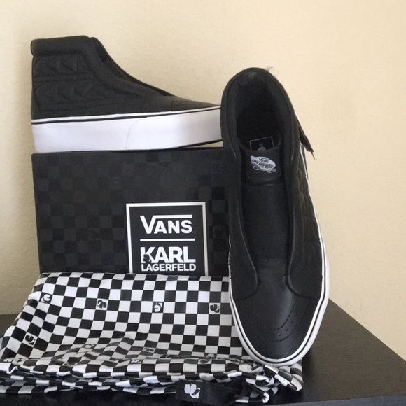 Vans platform Laceless Karl Lagerfeld Shoes - Picture 2 of 3